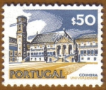 Sellos de Europa - Portugal -  Universidad COIMBRA