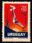 Sellos del Mundo : America : Uruguay : Héroe del Arroyo de Oro