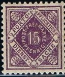 Stamps Germany -  Cifras