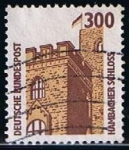 Stamps Germany -  Castillo de Hambacher