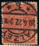 Stamps Germany -  Scott  O10  Cifrsa