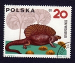 Sellos de Europa - Polonia -  EDAPHOSAURUS