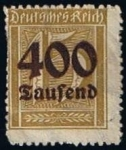 Stamps Germany -  Cifras