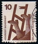 Stamps Germany -  Acidentes de Trabajo