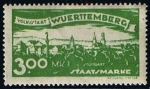 Stamps Germany -  Wuerttemberg