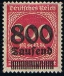 Stamps Germany -  Cifras