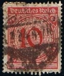 Stamps Germany -  Cifras