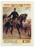 Stamps Chile -  Asalto y Toma del Morro de Arica 