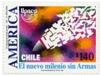 Sellos de America - Chile -  El Nuevo Milenio sin Armas 