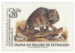 Sellos de America - Chile -  Fauna en Peligro de Extincion