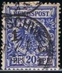 Stamps Germany -  Scott  49  Aguila