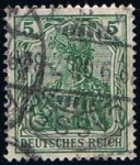 Stamps Germany -  Scott  67  Germania