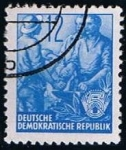 Stamps Germany -  Scott  160  Workel Peasanl