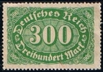 Stamps Germany -  Scott  201  Cifras