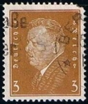 Stamps Germany -  Scott  366  Pres. Fredrich Ebert