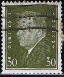 Stamps Germany -  Scott  378  Pres. Fredrich Ebert