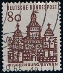 Stamps Germany -  Scott  912  Puerta de Weissenburg