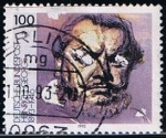 Stamps Germany -  Scott  1809  Heinrich George (1893-1946)