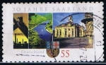 Stamps Germany -  Scott  2428  Admision de Saarland en la Republica Federal