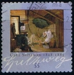 Stamps Germany -  Scott  2475  Carl Spitzweg (1808-85)