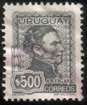 Sellos de America - Uruguay -  ARTIGAS