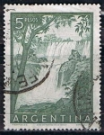 Stamps Argentina -  Cataratas del Iguazul (5)