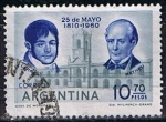 Sellos de America - Argentina -  Larrea y Matheu (2)