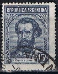 Stamps Argentina -  Scott 436  Martin Guemes (4)