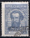 Stamps Argentina -  Scott 436  Martin Guemes (6)