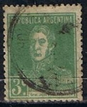 Stamps Argentina -  Scott  326  General San Martin (3)