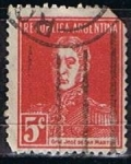 Stamps Argentina -  Scott  328  General San Martin (2)