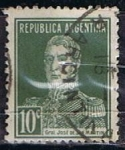 Sellos de America - Argentina -  Scott  328  General San Martin (4)