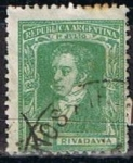 Stamps Argentina -  Scott  358  Rivadavia (2)