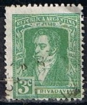 Stamps Argentina -  Scott  358  Rivadavia (3)