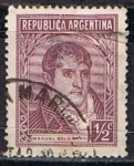 Stamps Argentina -  Scott  418  Belgrano