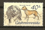 Stamps Czechoslovakia -  50 Aniversario Asoc. Perros de Caza.