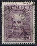 Stamps Argentina -  Scott  425  Brown (8)