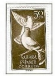 Stamps Spain -  SAHARA EDIFIL 181 (3 SELLOS) INTERCAMBIO