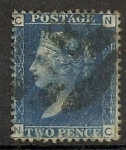 Stamps United Kingdom -  nº 27 (pl.14)