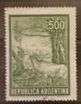 Stamps Argentina -  caza mayor en los lagos del sur