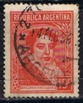 Stamps Argentina -  Scott  430  Rivadavia (3)