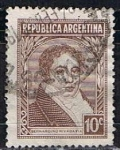 Stamps Argentina -  Scott  431  Rivadavia (3)