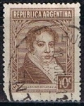 Sellos de America - Argentina -  Scott  431  Rivadavia (4)