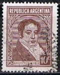 Sellos de America - Argentina -  Scott  431  Rivadavia (10)