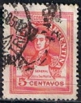 Stamps Argentina -  Scott  547  San Martin (2)