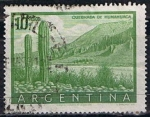 Stamps Argentina -  Scott  640  Cliffs of Humahuaca (3)