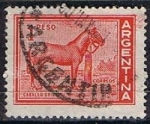 Stamps Argentina -  Scott  689  Aninales domesticos (Caballo) (6)