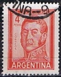 Stamps Argentina -  Scott  694  Jose San Martin (2)