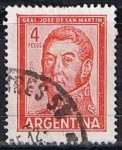 Stamps Argentina -  Scott  694  Jose San Martin (5)