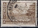 Stamps Argentina -  Scott  695  Riqueza Austral (Tierra del Fuego)